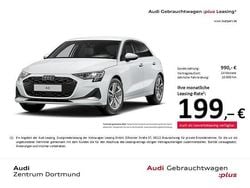 Gletscherweiß metallic Gebraucht 2025 Audi A3 Advanced Plus | 31.555 € (Guter Preis)