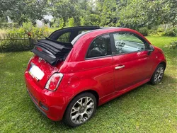 Rot Gebraucht 2015 Fiat 500C Lounge Cabrio | 7.900 € (Fairer Preis)