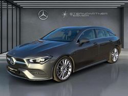 Grau Gebraucht 2019 Mercedes CLA220 Shooting Brake AMG Kombi | 25.990 € (Teuer)