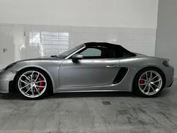 Silber Gebraucht 2023 Porsche Boxster Spyder Cabrio | 119.890 € (Fairer Preis)