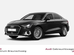Mythosschwarz metallic Gebraucht 2024 Audi A3 Advanced Plus Limousine | 33.400 € (Fairer Preis)