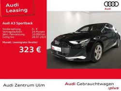 Mythosschwarz metallic Gebraucht 2024 Audi A3 Advanced Plus Limousine | 34.490 € (Etwas zu teuer)
