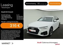 Gletscherweiß metallic Gebraucht 2024 Audi A4 S-Line Kombi | 40.980 € (Fairer Preis)