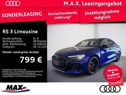Blau Neu 2025 Audi RS3 Sport Kleinwagen | 72.480 € (Superpreis)