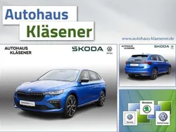 Raceblau metallic (blau) met. Gebraucht 2024 Skoda Scala Drive Kleinwagen | 22.970 € (Etwas zu teuer)