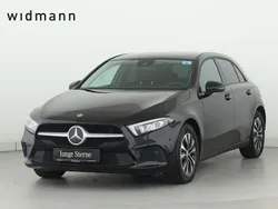 Unilack nachtschwarz Gebraucht 2022 Mercedes A200 Limousine | 24.850 € (Fairer Preis)