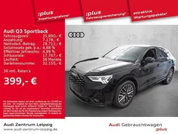 Mythosschwarz metallic Gebraucht 2023 Audi Q3 Sportback S-Line SUV | 35.890 € (Fairer Preis)