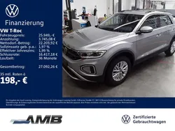 Pyritsilber metallic Gebraucht 2024 VW T-Roc Life SUV | 25.440 € (Fairer Preis)