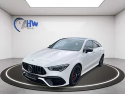 Polarweiss unilack Gebraucht 2020 Mercedes CLA45 AMG AMG Kombi | 44.970 € (Fairer Preis)