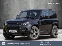 Santorini black metallic Neu 2025 Land Rover Defender SE Dynamic SUV | 93.629 € (Fairer Preis)