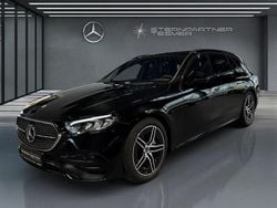 Metalliclack obsidianschwarz Gebraucht 2025 Mercedes E300 AMG Kombi | 53.980 € (Superpreis)