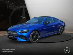 Blau Gebraucht 2024 Mercedes CLE220 AMG Coupé | 53.880 € (Guter Preis)