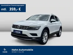 Pure white Gebraucht 2020 VW Tiguan Highline SUV | 26.630 € (Guter Preis)