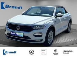 Pure white schwarz Gebraucht 2021 VW T-Roc R-line SUV | 21.190 € (Superpreis)