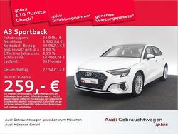 Weiß Gebraucht 2022 Audi A3 Advanced Limousine | 23.826 € (Guter Preis)