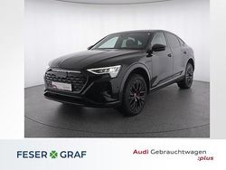 Mythosschwarz metallic Gebraucht 2023 Audi Q8 Sportback e-tron S-Line SUV | 50.840 € (Guter Preis)