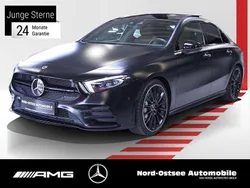 Unilack nachtschwarz Gebraucht 2022 Mercedes A35 AMG AMG Limousine | 39.990 € (Fairer Preis)