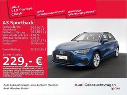 Blau Gebraucht 2021 Audi A3 Ambiente Limousine | 22.723 € (Guter Preis)