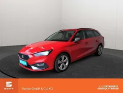 Rot Gebraucht 2021 Seat Leon ST FR Kombi | 19.876 € (Etwas zu teuer)