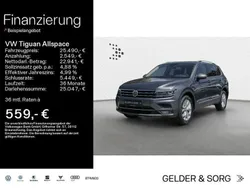 Platinum grey metallic Gebraucht 2019 VW Tiguan Allspace Highline SUV | 25.490 € (Guter Preis)