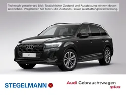 Mythosschwarz metallic Gebraucht 2025 Audi Q7 S-Line SUV | 64.810 € (Superpreis)