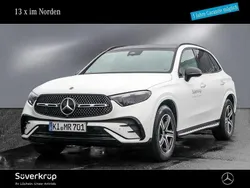 Manufaktur opalithweiß bright Gebraucht 2025 Mercedes GLC220 AMG SUV | 60.950 €