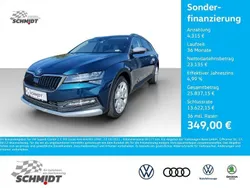 Blau Gebraucht 2021 Skoda Superb Scout 4x4 Kombi | 27.450 € (Superpreis)