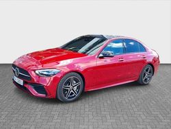 Rot Gebraucht 2024 Mercedes C220 AMG line Limousine | 63.149 €