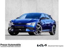 Yachtblau metallic Gebraucht 2024 Kia EV6 4 SUV | 39.995 € (Guter Preis)