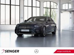 Lack obsidianschwarz Gebraucht 2021 Mercedes E300 AMG line Limousine | 41.990 € (Fairer Preis)