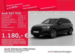 Mythosschwarz metallic Gebraucht 2022 Audi SQ7 Ambiente SUV | 73.481 € (Etwas zu teuer)