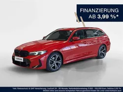 Melbourne rot metallic Gebraucht 2023 BMW 320 M Sport Kombi | 44.444 € (Teuer)