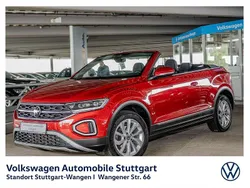 Kings red metallic/schwarz Gebraucht 2022 VW T-Roc Cabriolet Style Cabrio | 25.830 € (Fairer Preis)