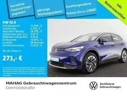 Blue dusk metallic schwarz Gebraucht 2022 VW ID.4 Pro Performance SUV | 31.994 € (Guter Preis)