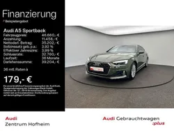 Distriktgrün metallic Gebraucht 2024 Audi A5 Sportback Advanced Plus Limousine | 46.660 € (Teuer)