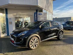 Metallic "obsidianschwarz" schwarz Gebraucht 2023 Ford Puma Titanium X Limousine | 22.490 € (Fairer Preis)
