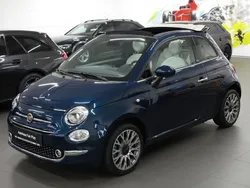 Blau Gebraucht 2020 Fiat 500C Star Cabrio | 17.980 € (Etwas zu teuer)