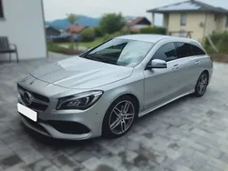 Silber Gebraucht 2018 Mercedes CLA220 Shooting Brake AMG line Kombi | 19.900 € (Guter Preis)