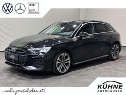 Mythosschwarz metallic Gebraucht 2024 Audi A3 S-Line Limousine | 33.190 € (Fairer Preis)
