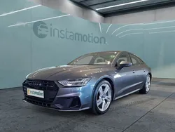 Grau Gebraucht 2022 Audi A7 Sportback S-Line Kleinwagen | 50.780 € (Etwas zu teuer)