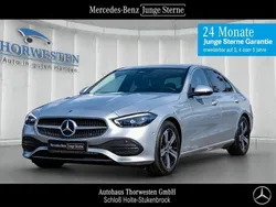 Lack hightechsilber Gebraucht 2024 Mercedes C200 Advanced Plus Limousine | 41.670 € (Fairer Preis)