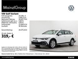 Pure white Gebraucht 2022 VW Golf Alltrack Kombi | 24.290 € (Fairer Preis)