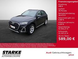 Mythosschwarz metallic Gebraucht 2021 Audi Q5 S-Line SUV | 38.960 € (Guter Preis)
