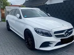 Weiß Gebraucht 2019 Mercedes C300 AMG line Kombi | 29.000 € (Teuer)