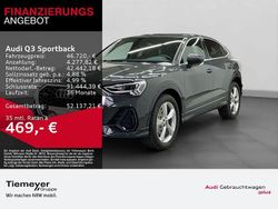 Grau Neu 2025 Audi Q3 Sportback S-Line SUV | 46.720 €