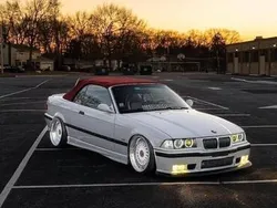 Weiß Gebraucht 1995 BMW 325 Cabriolet Cabrio | 11.000 €