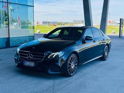 Schwarz Gebraucht 2017 Mercedes E220 AMG line Limousine | 22.999 € (Teuer)