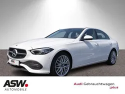 Polarweiss unilack Gebraucht 2023 Mercedes C180 Avantgarde Limousine | 33.930 € (Fairer Preis)