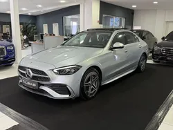 Silber Gebraucht 2024 Mercedes C300 AMG line Limousine | 49.900 € (Fairer Preis)