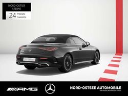 Metalliclack obsidianschwarz Gebraucht 2025 Mercedes CLE200 AMG line Cabrio | 59.490 €
